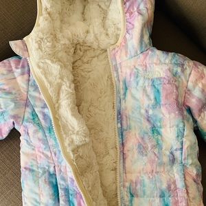 Brand new kids Northface reversible jacket